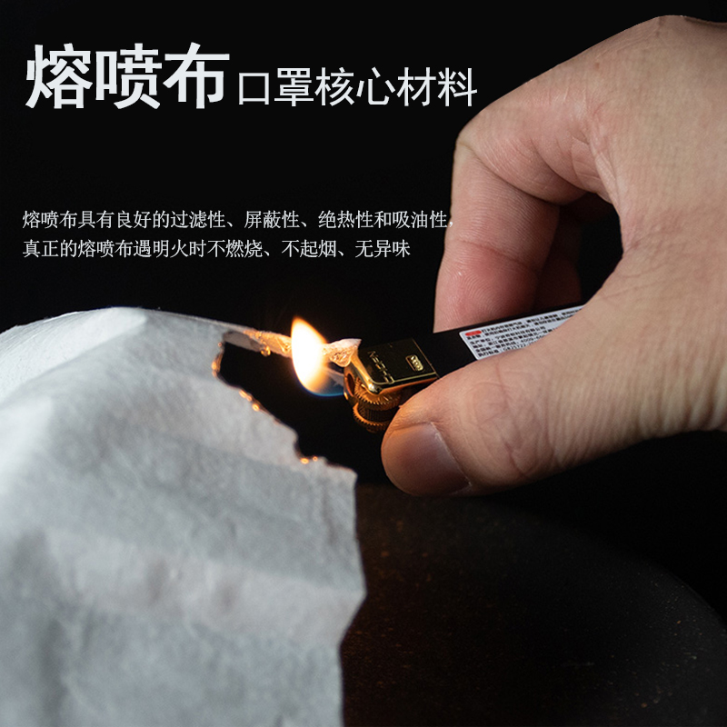 口罩材質(zhì)熔噴無紡布過濾原理